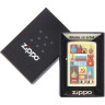 Zippo 216 Russian Postcard — зажигалка с русской открыткой