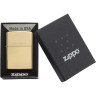Зажигалка Zippo Classic 254, золотистая