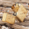 Zippo Venetian 352B — золотая зажигалка