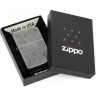 Zippo Classic 28685 — матовая зажигалка, тёмно-серый