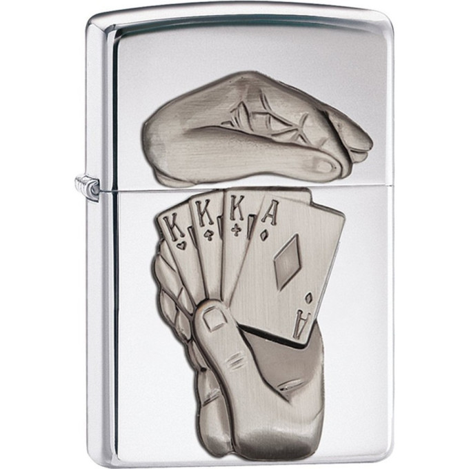 Zippo Classic 28837 — зажигалка-свеча, серебристая
